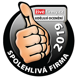 Ocenění Spolehlivá firma